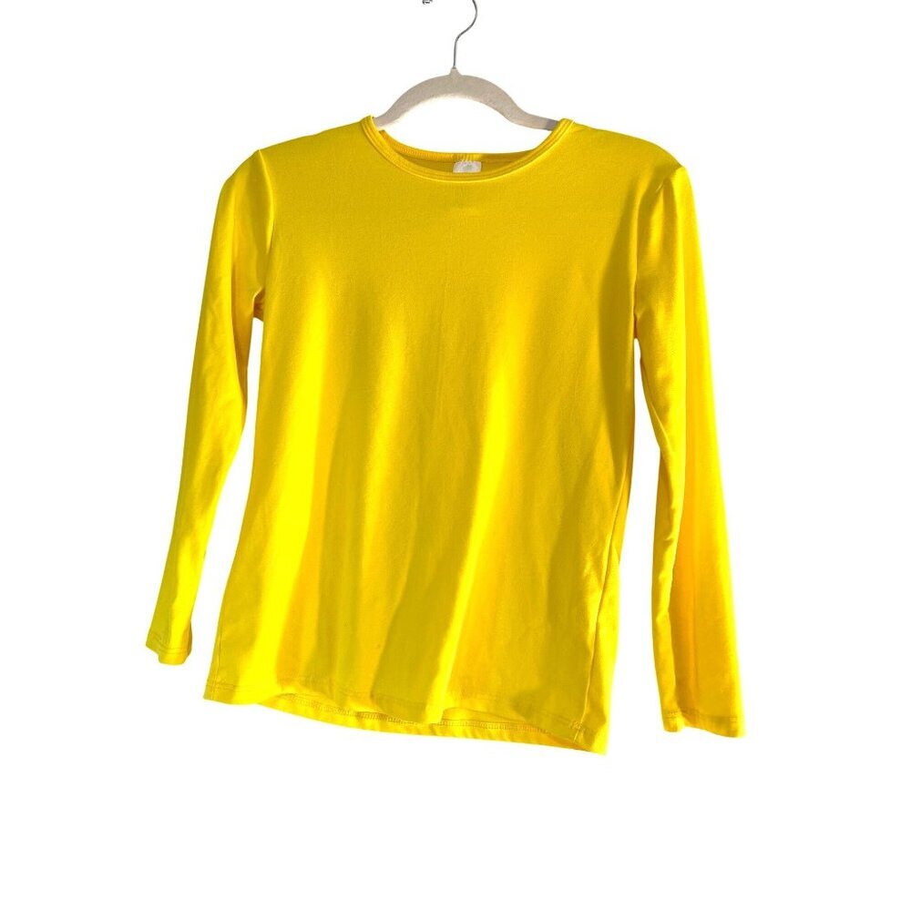 SG Girls Long Sleeve Tee Yellow XL NWOT